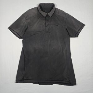 Arc'teryx Men's Captive Short Sleeve Polo Shirt Faded Black